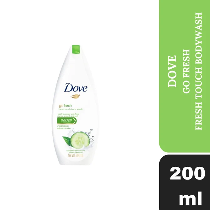 DOVE BODYWASH GO FRESH 200ML